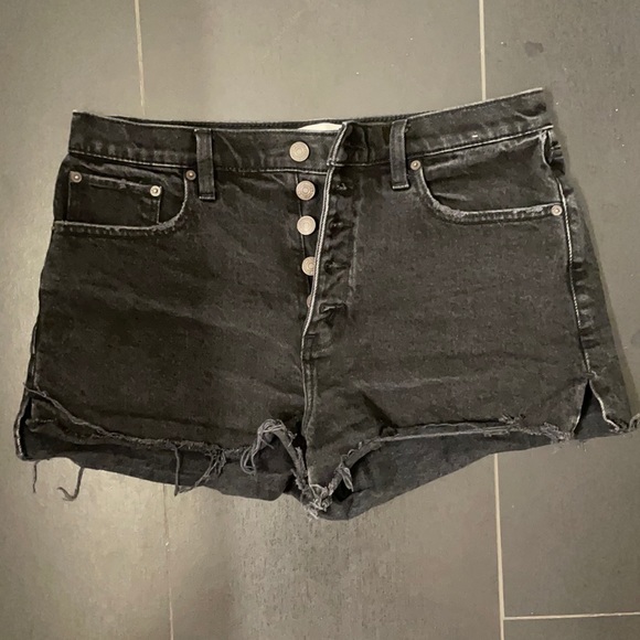 Abercrombie high waist mom shorts - Picture 1 of 3